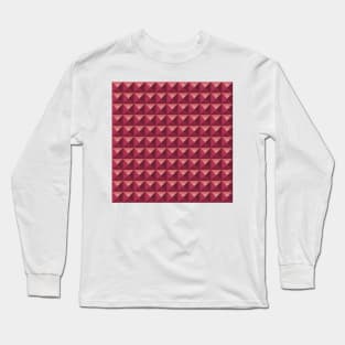3D Pyramid Pattern 6 Long Sleeve T-Shirt